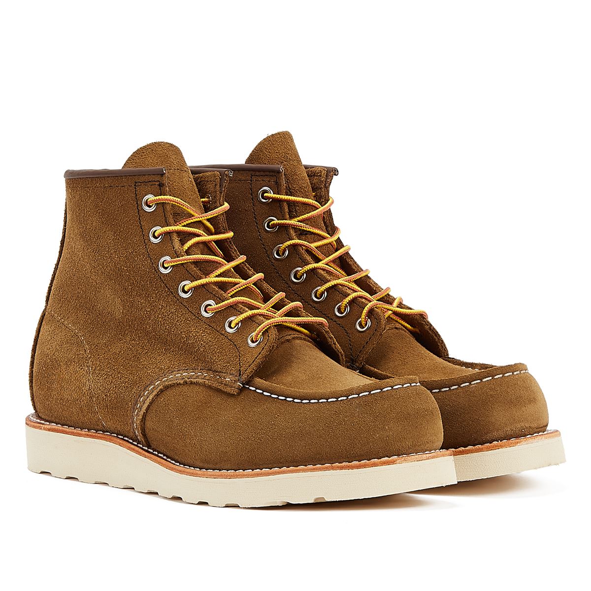 Red Wing Shoes Travail Du Patrimoine 6inch Moc Toe Bottes Mohave Olive Pour Hommes