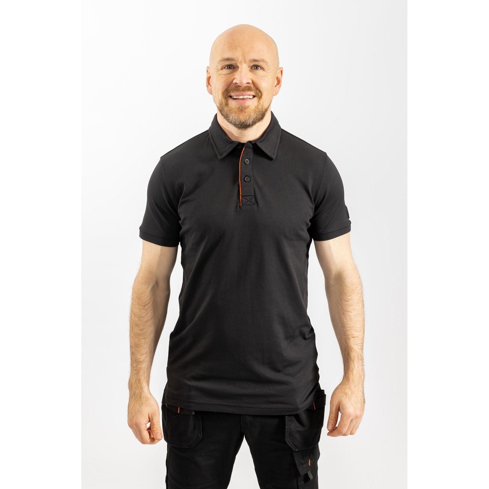 Helly Hansen Workwear Kensington Tech Chemise Polo Noire Pour Homme