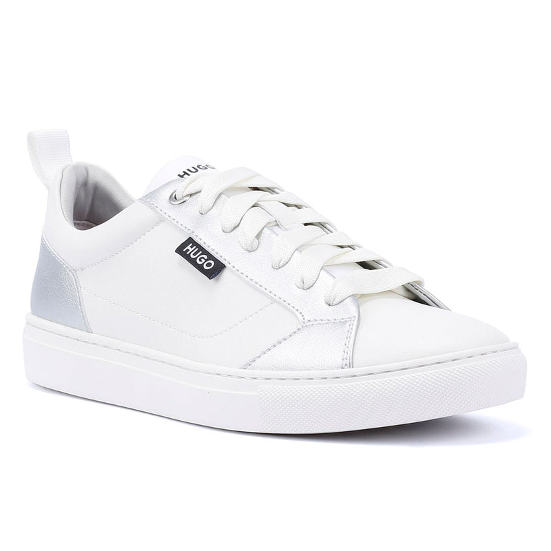 Hugo Morrie Tennis Baskets Blanches Pour Femmes
