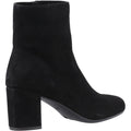 Hush Puppies Octavia Femmes Suède Bottines Noires À Talons