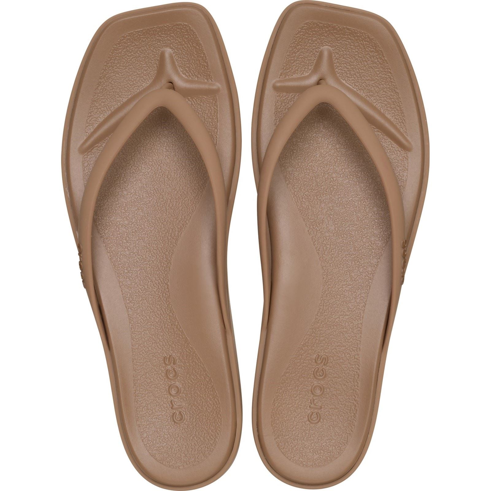 Crocs Miami Tongs En Chocolat Au Lait Eva Pour Femmes