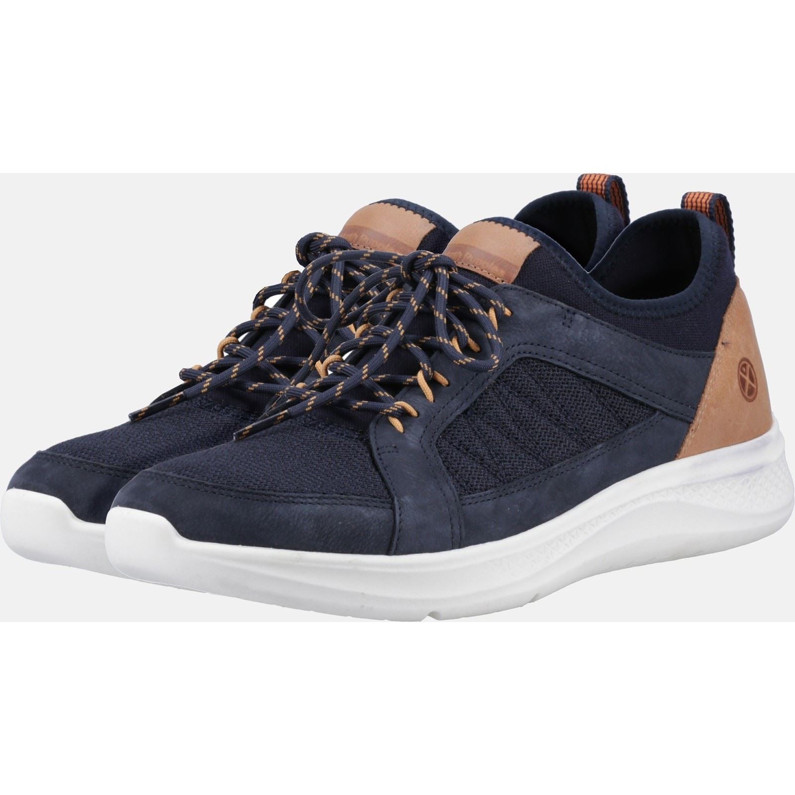 Hush Puppies Elevate Baskets En Tissu Pour Hommes De Couleur Marine