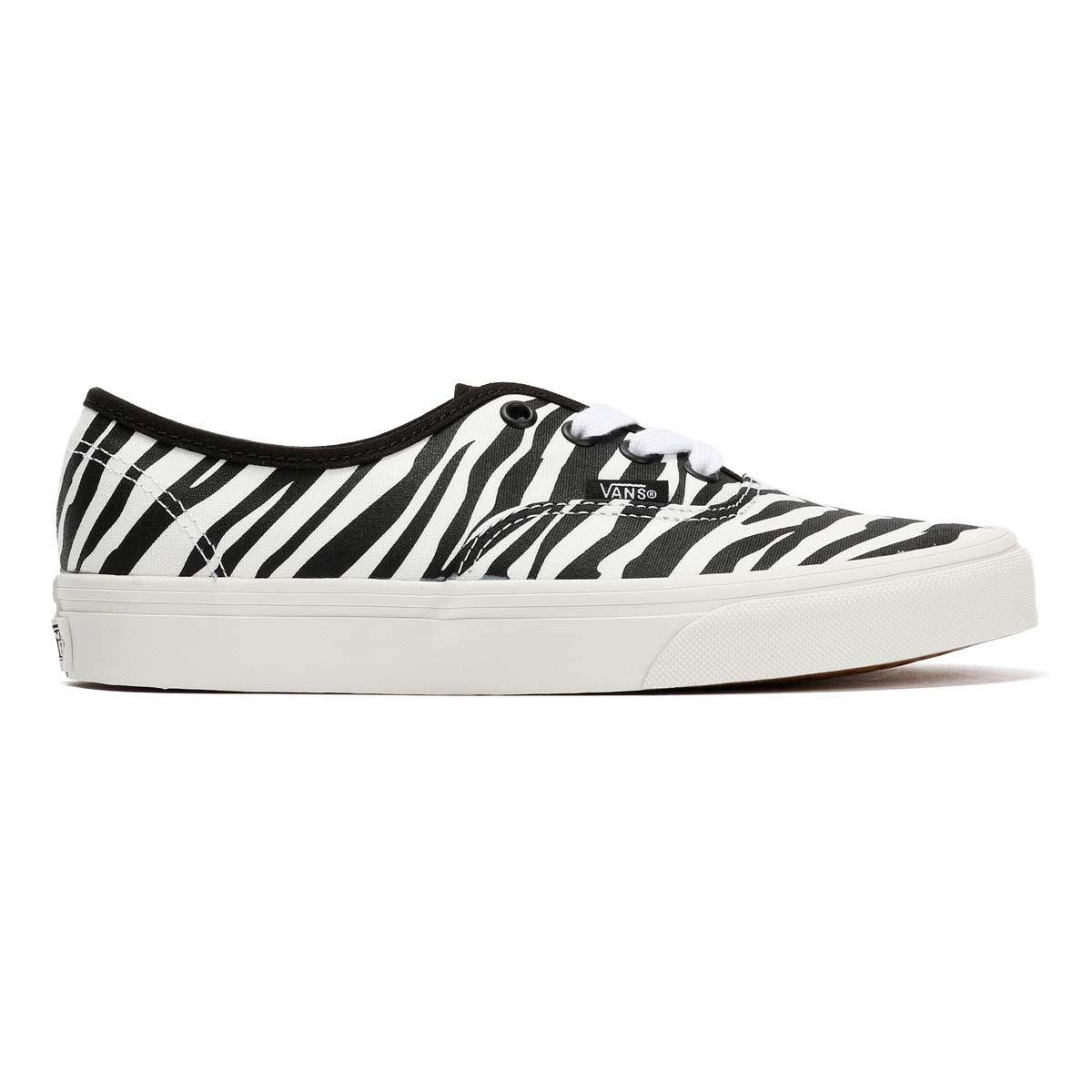Vans Authentic Baskets Blanches En Toile Pour Femmes