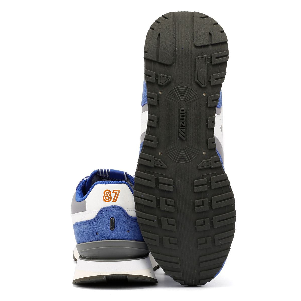 Mizuno RB87 Baskets En Daim Bleu