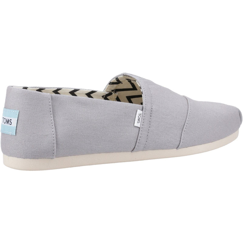 TOMS Alpargata Espadrilles En Coton Pour Hommes Gris Craie