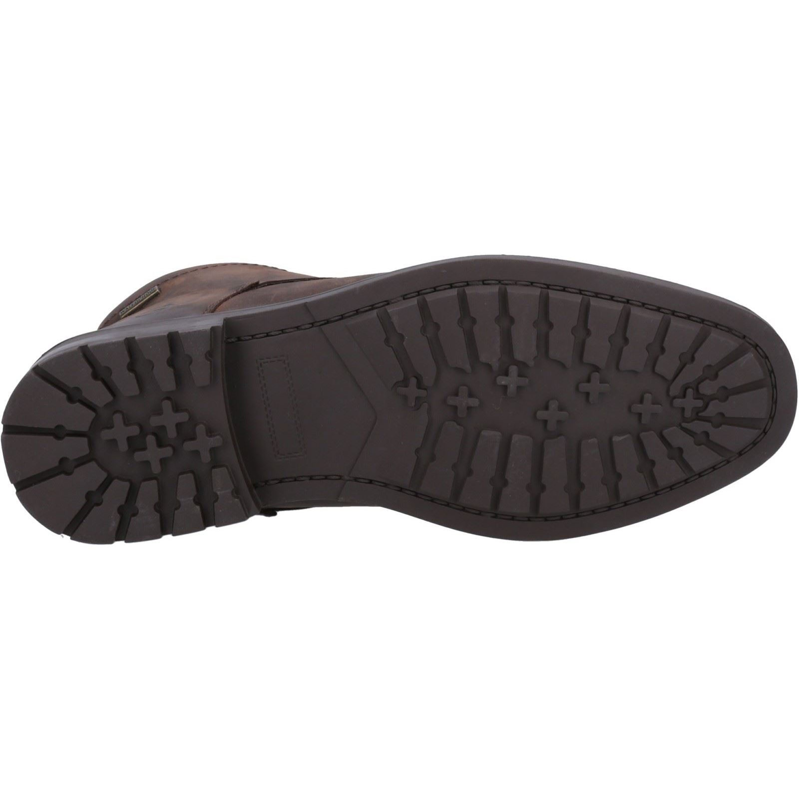 Cotswold Beckford Cuir De Grain Bottes Pour Homme En Marron