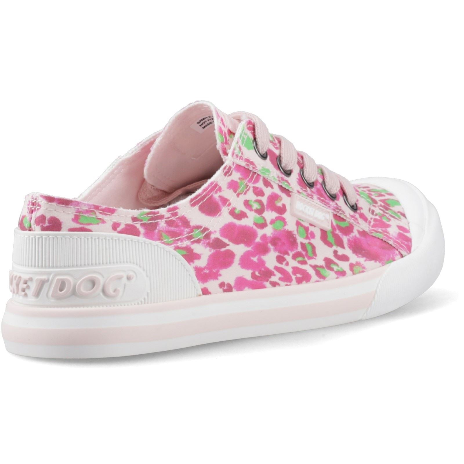 Rocket Dog Jazzin Snap Baskets En Coton Pour Femmes Rose/Multi