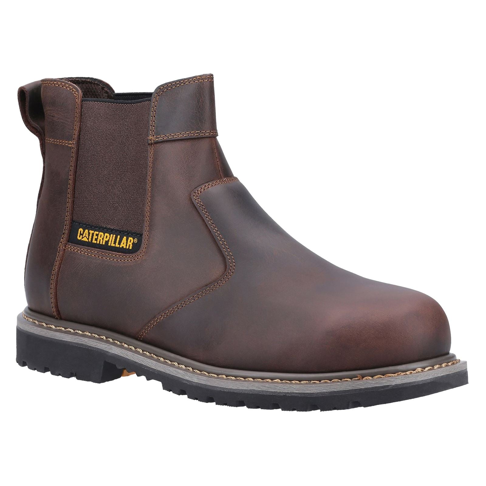 Caterpillar  Bottes De Sécurité Nubuck Marron Powerplant Dealer