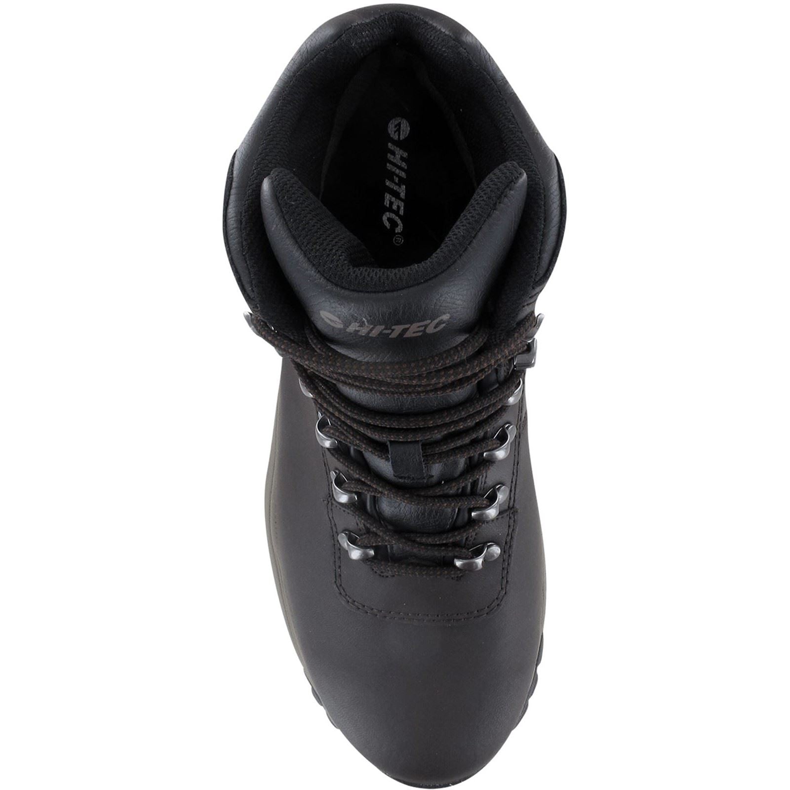 Hi-Tec Eurotrek Lite Waterproof Chaussures De Randonnée En Simili Cuir Pour Homme De Couleur Chocolat Foncé