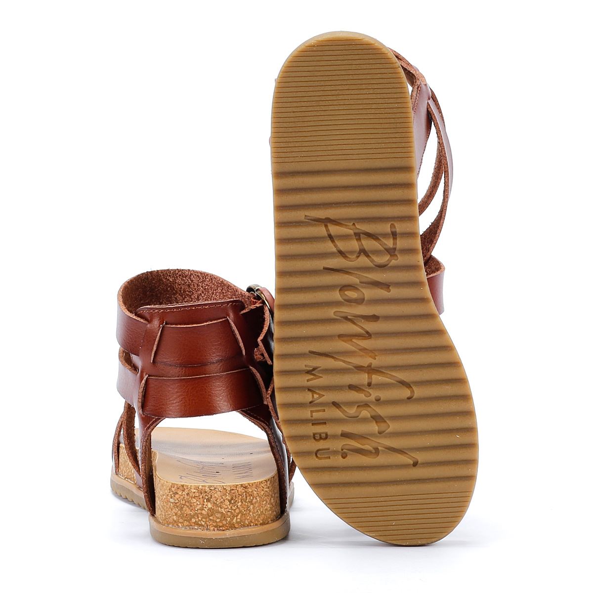 Blowfish Malibu Fandie Dyecut Sandales En Henné Pour Femmes