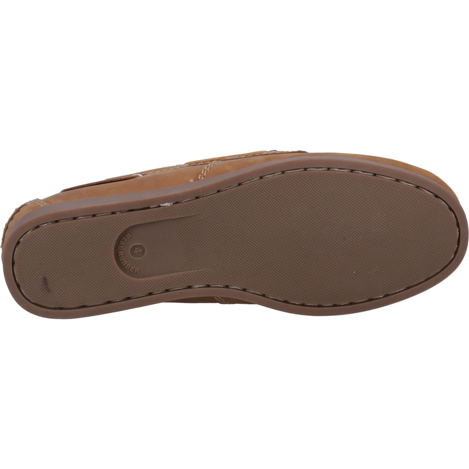 Cotswold Waterlane Chaussures Bateau En Cuir Pour Femmes Couleur Chameau