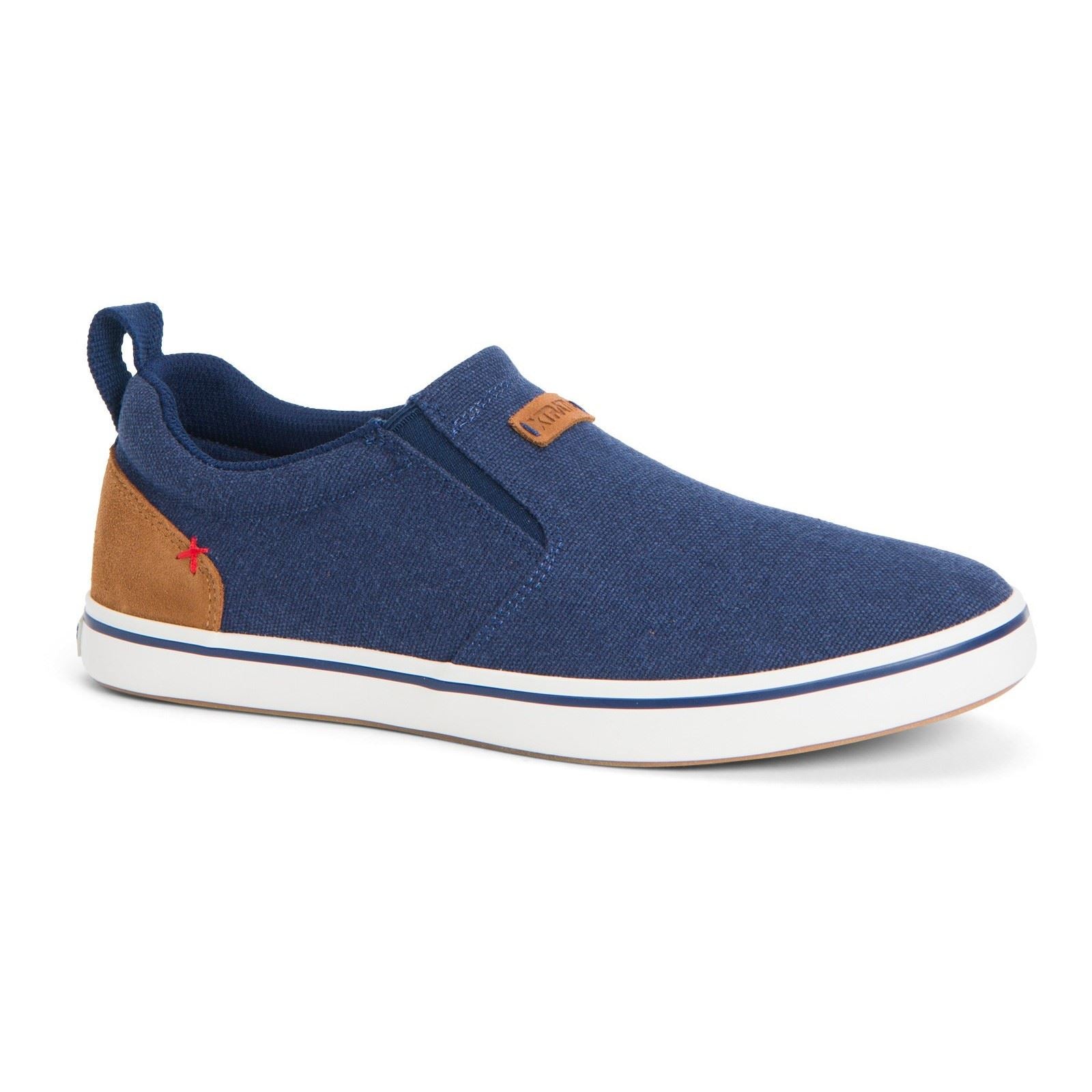 Xtratuf Baskets Pour Hommes En Toile Sharkbyte Navy