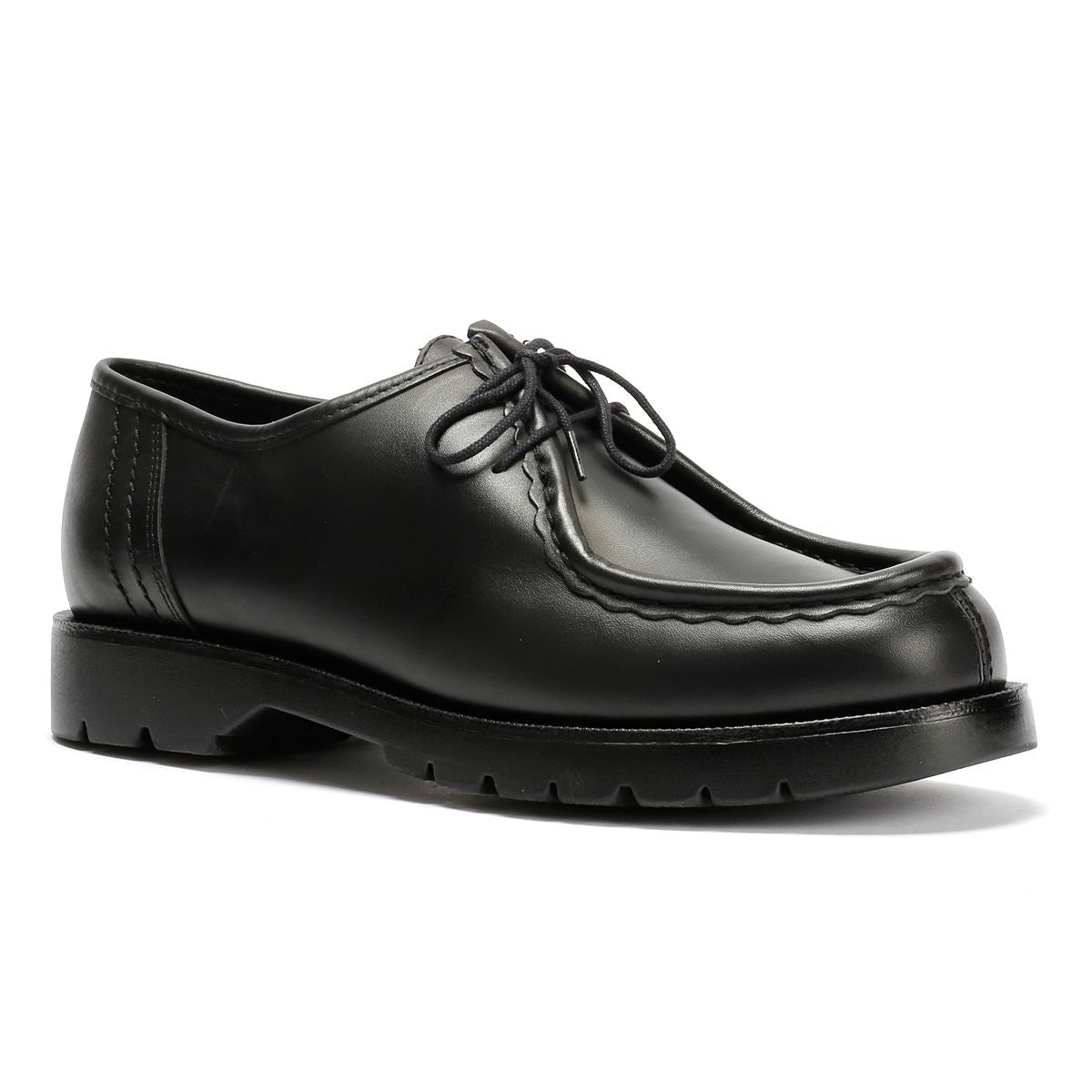 Kleman Padror Chaussures noires en cuir pour hommes
