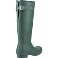 Hunter Original Tall Back Adjustable Bottes De Pluie En Caoutchouc Pour Femmes De Couleur Verte