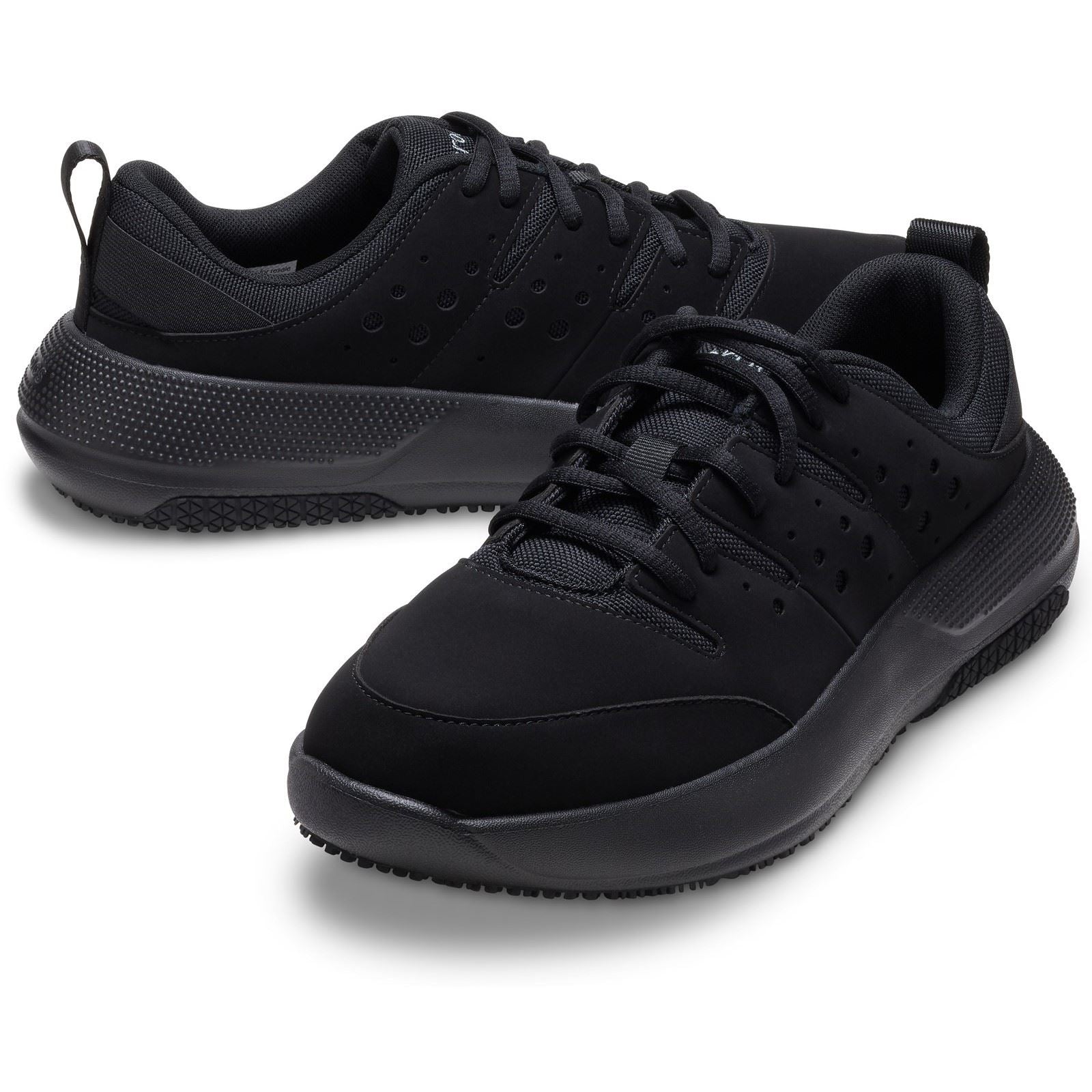 Crocs On the Clock Chaussures De Sport Pour Hommes En Polyuréthane Triple Noir
