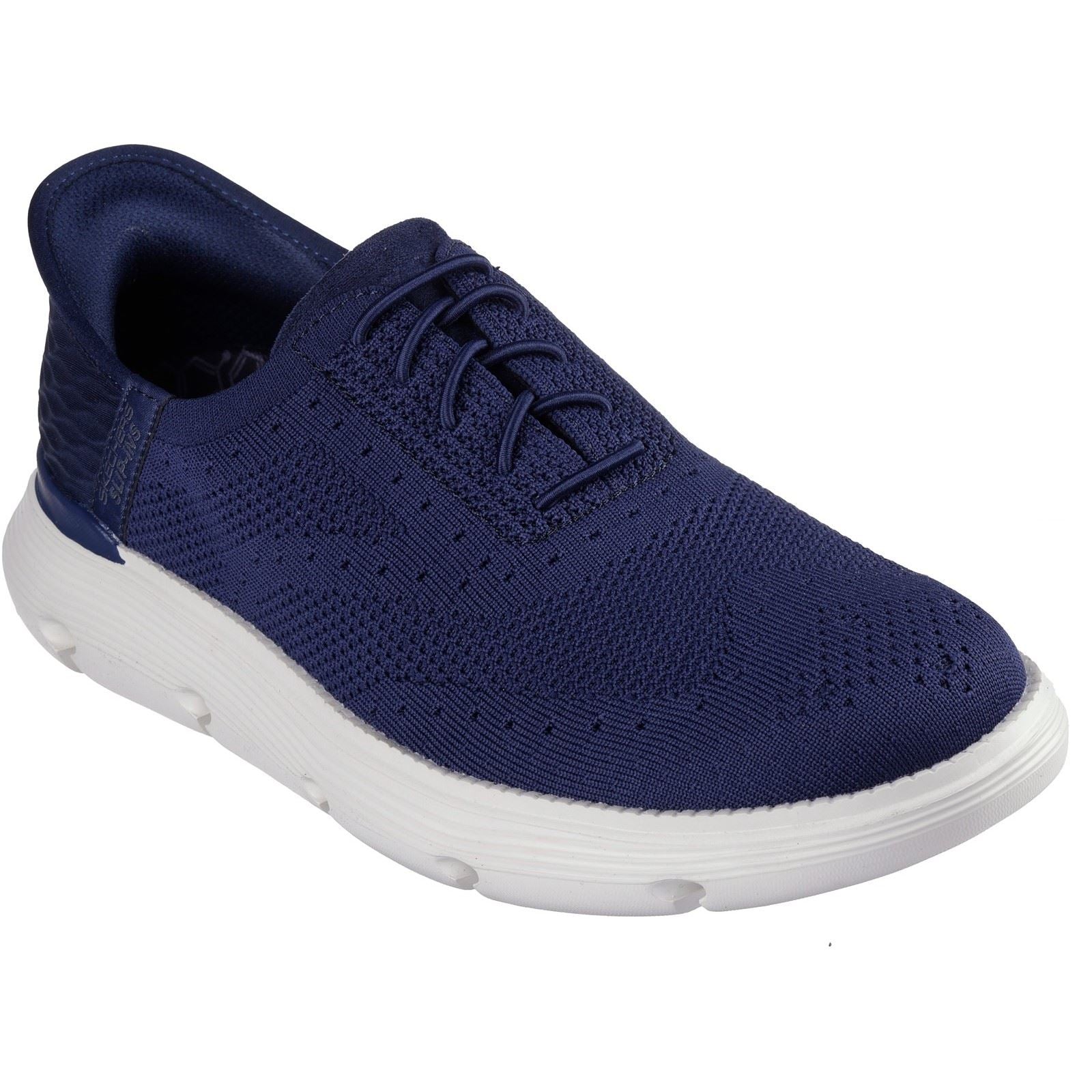 Skechers Garza Palma Baskets En Polyester Pour Homme Couleur Marine