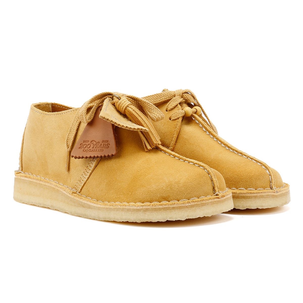 Clarks Originals Desert Trek Chaussures Pour Femmes En Suède Marron