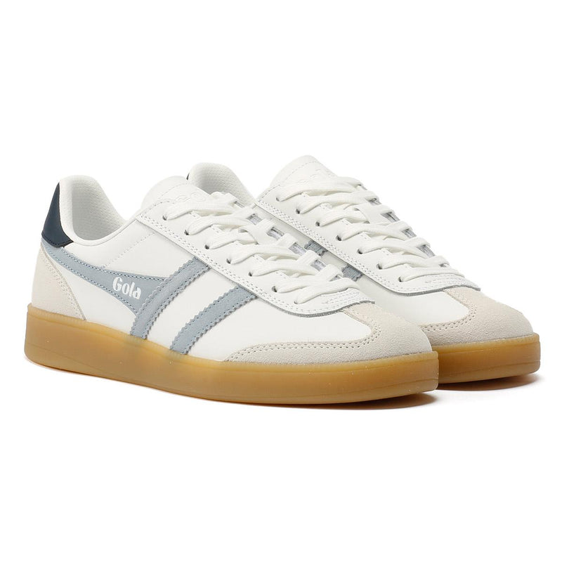 Gola Viper Baskets Blanches En Cuir Pour Femmes