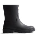 Hunter Downpour Short Boot Bottes En Caoutchouc Noires Pour Femmes