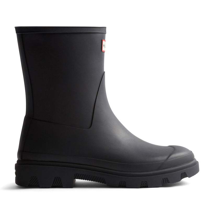 Hunter Downpour Short Boot Bottes En Caoutchouc Noires Pour Femmes