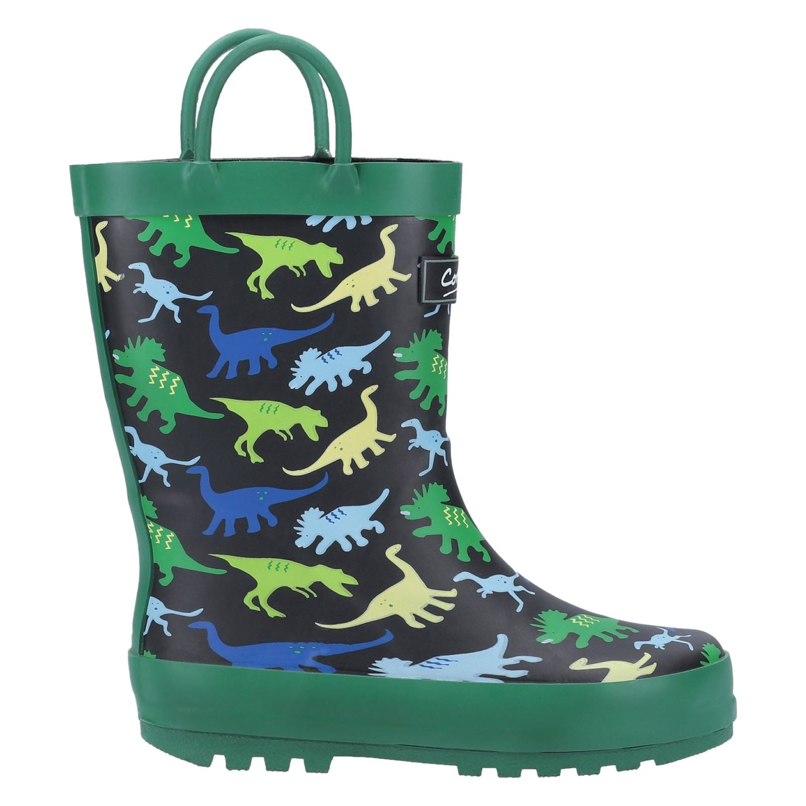 Cotswold Sprinkle Bottes En Caoutchouc De Dinosaure Wellington