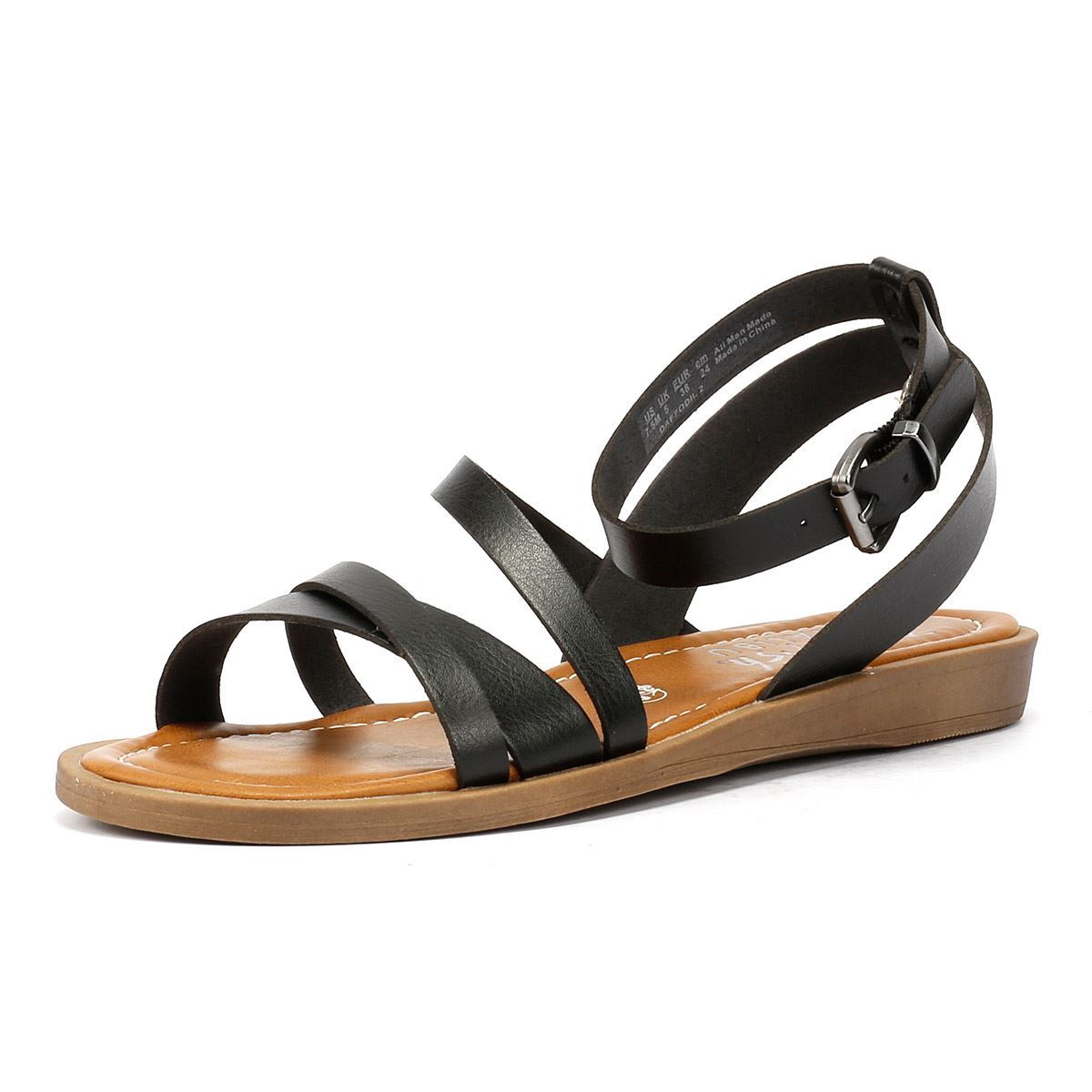 Blowfish Malibu Daffodil Sandales Noires Pour Femmes