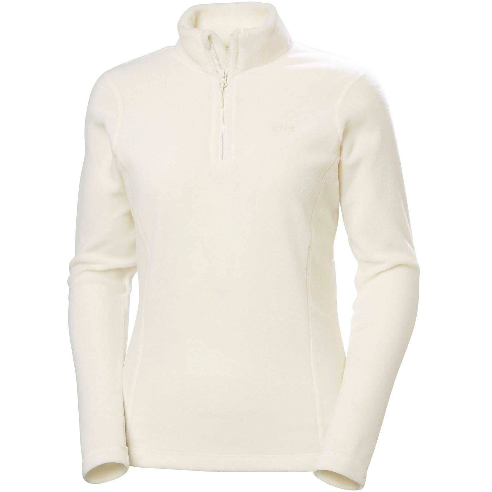Helly Hansen Sport Daybreaker 1/2 Zip Pull En Polaire Blanche Pour Femmes En Polyester