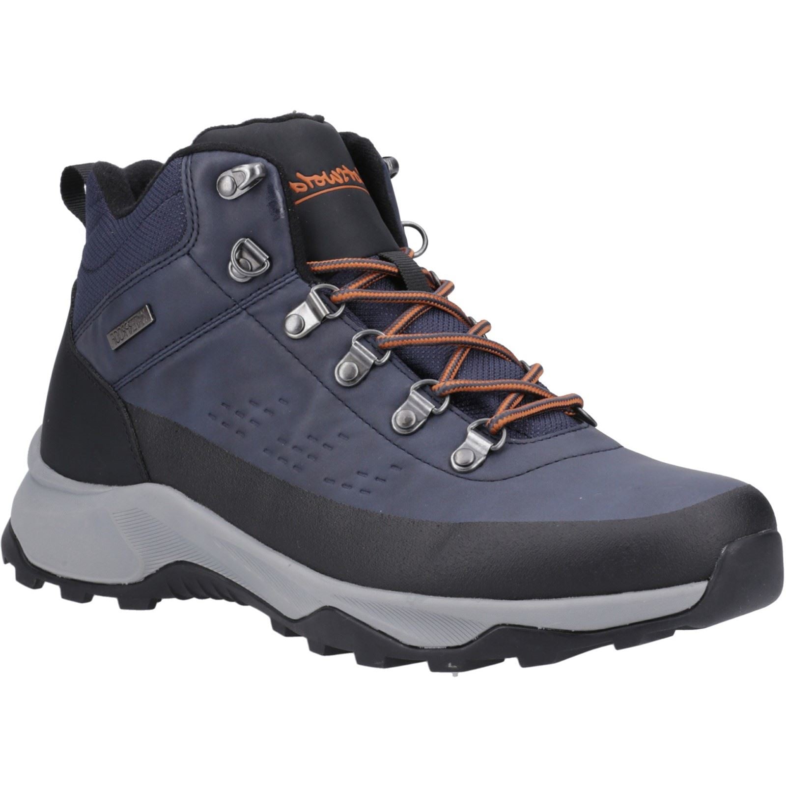Cotswold Ryeford Chaussures De Randonnée En Cuir Pour Homme Couleur Marine