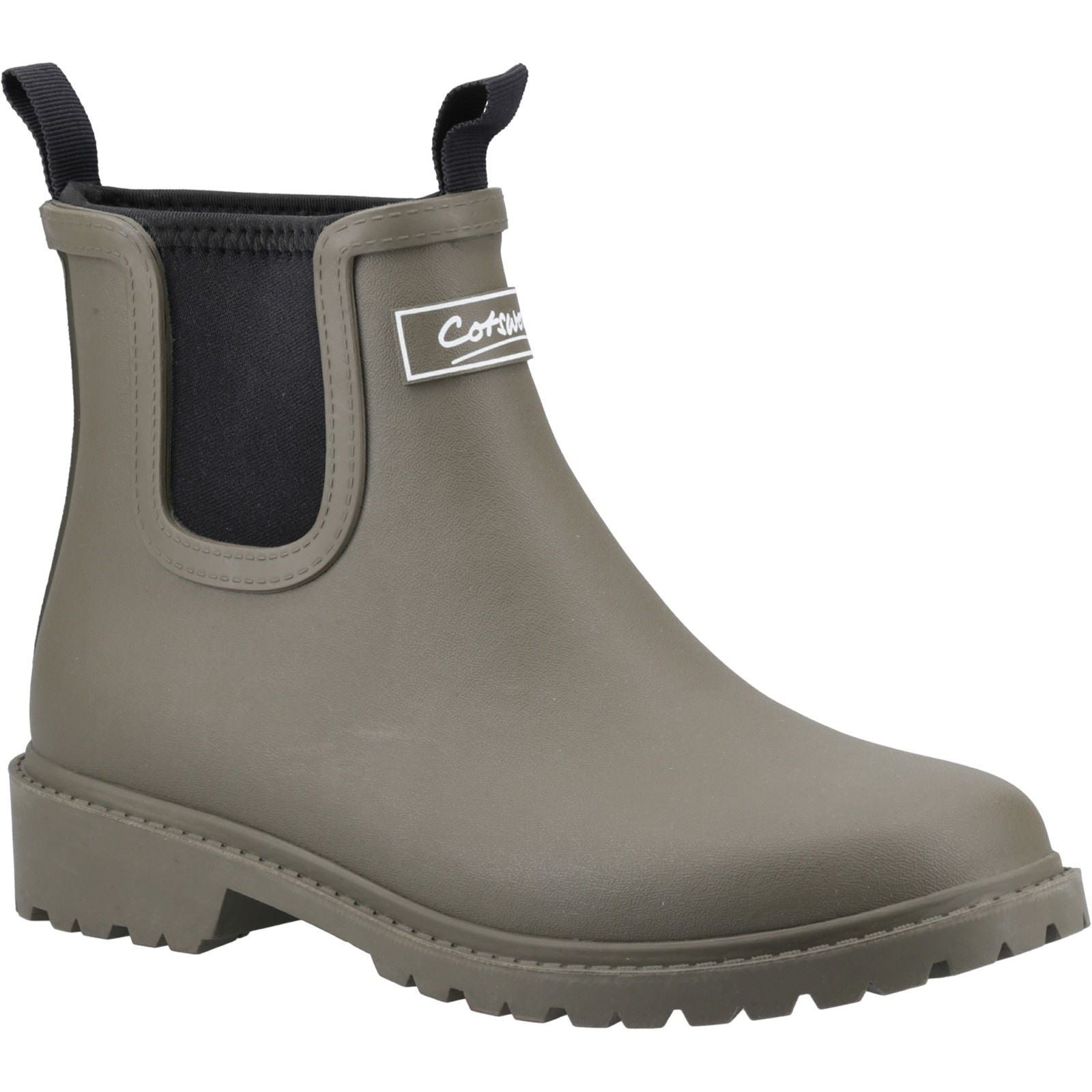 Cotswold Barton Bottes De Pluie Tpr+néoprène Pour Femme En Kaki