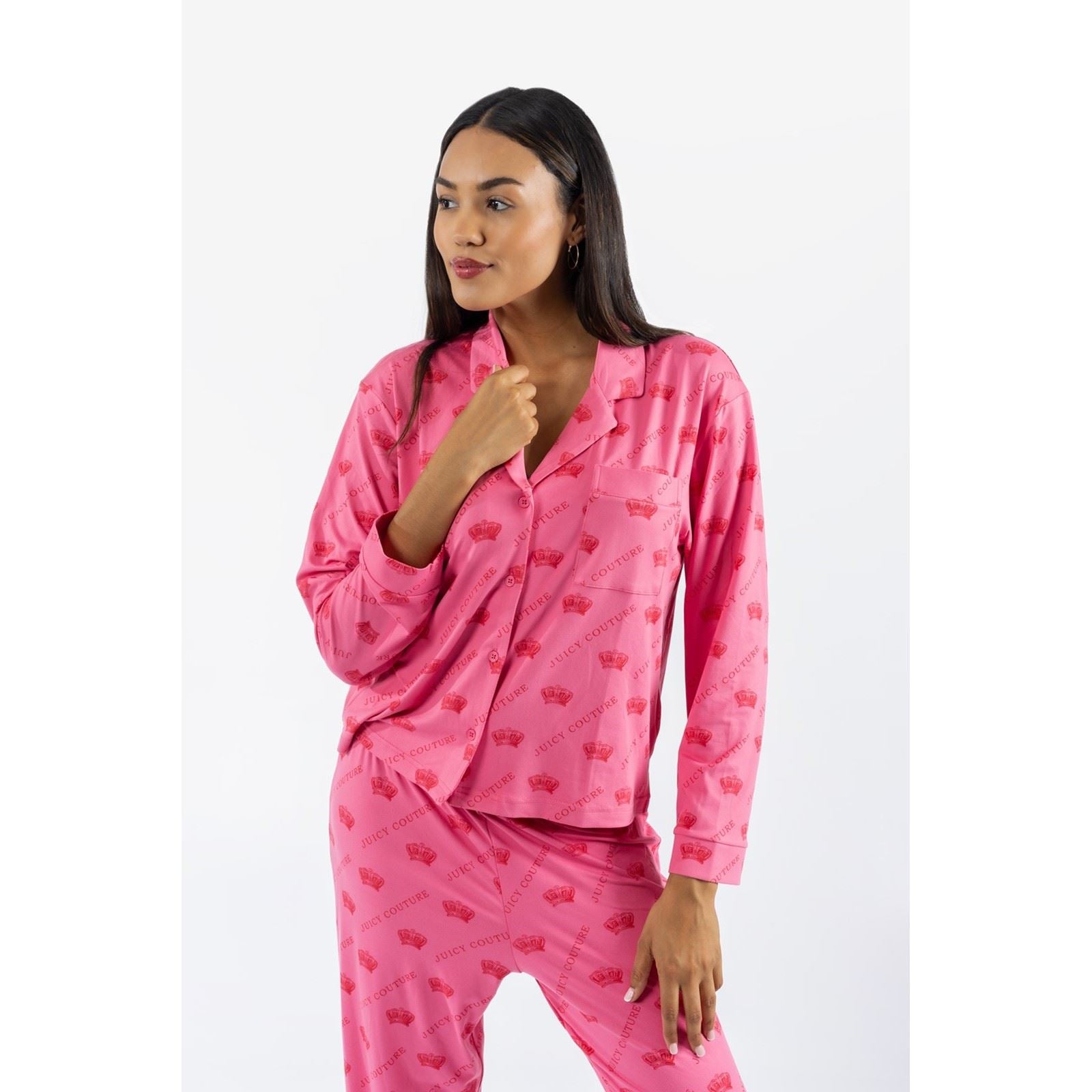 Juicy Couture Estelle & Nolan Ensemble De Vêtements D'intérieur En Polyester Pour Femmes, Rose