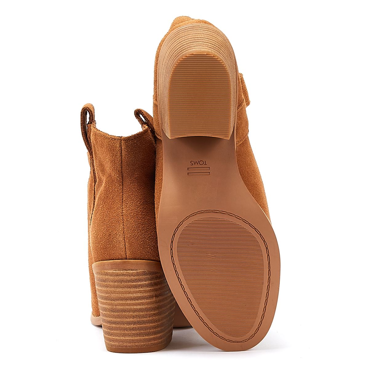 TOMS Bottes En Daim Pour Femmes Constance Couleur Tan