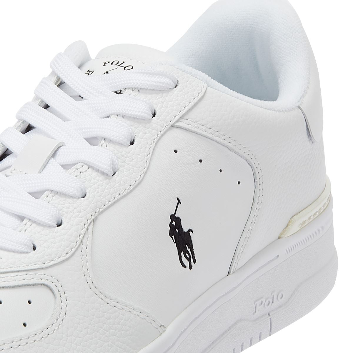 Ralph Lauren Baskets Basses Pour Hommes Masters Crt-Sneakers Blanches