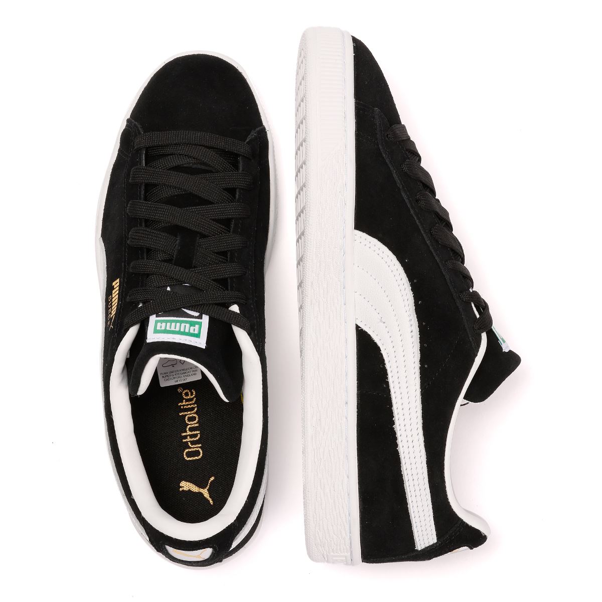 Puma Suede Classic Baskets Noires Suède