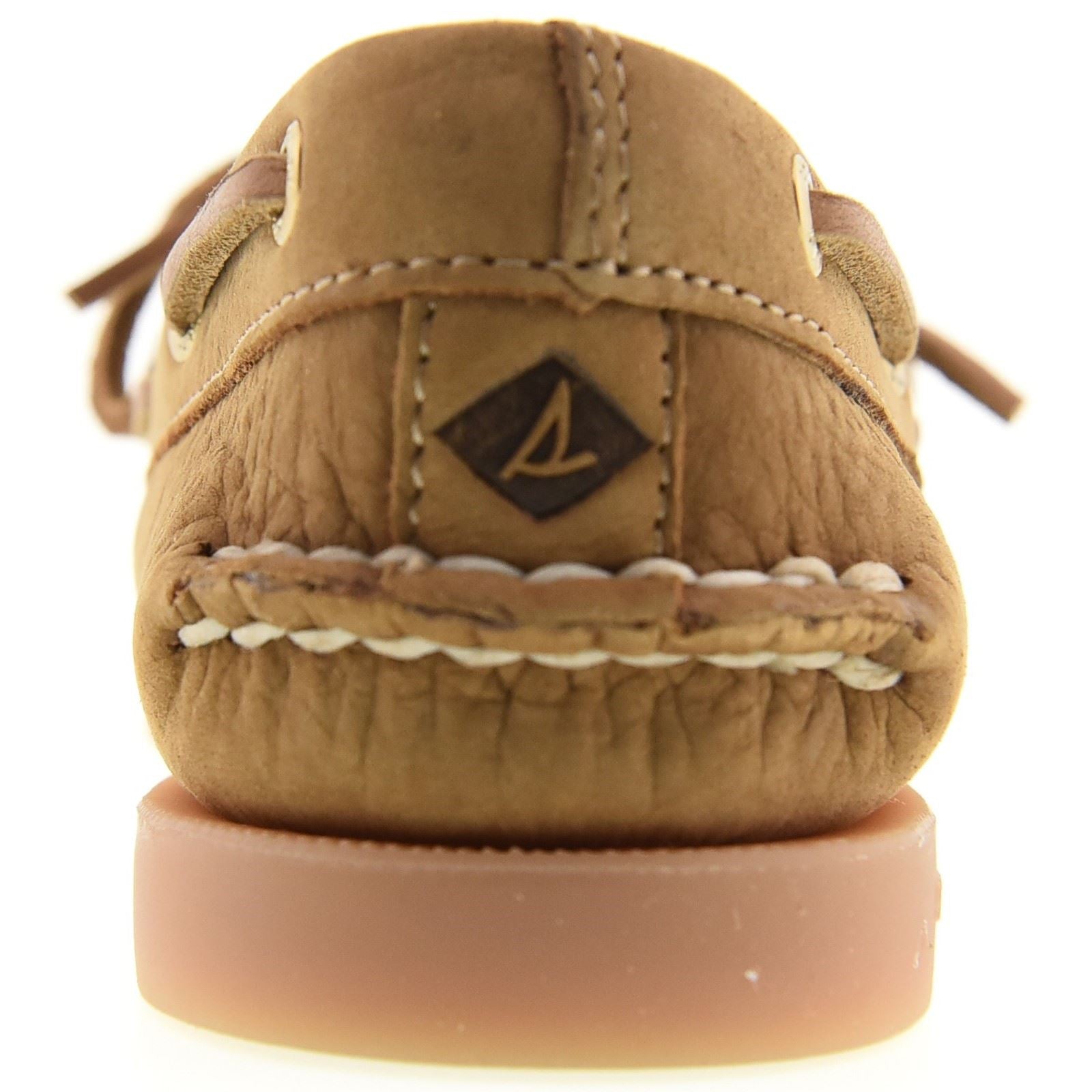 Sperry Authentic 2 Eye Boat Chaussures Bateau En Cuir Pour Femmes Couleur Tan