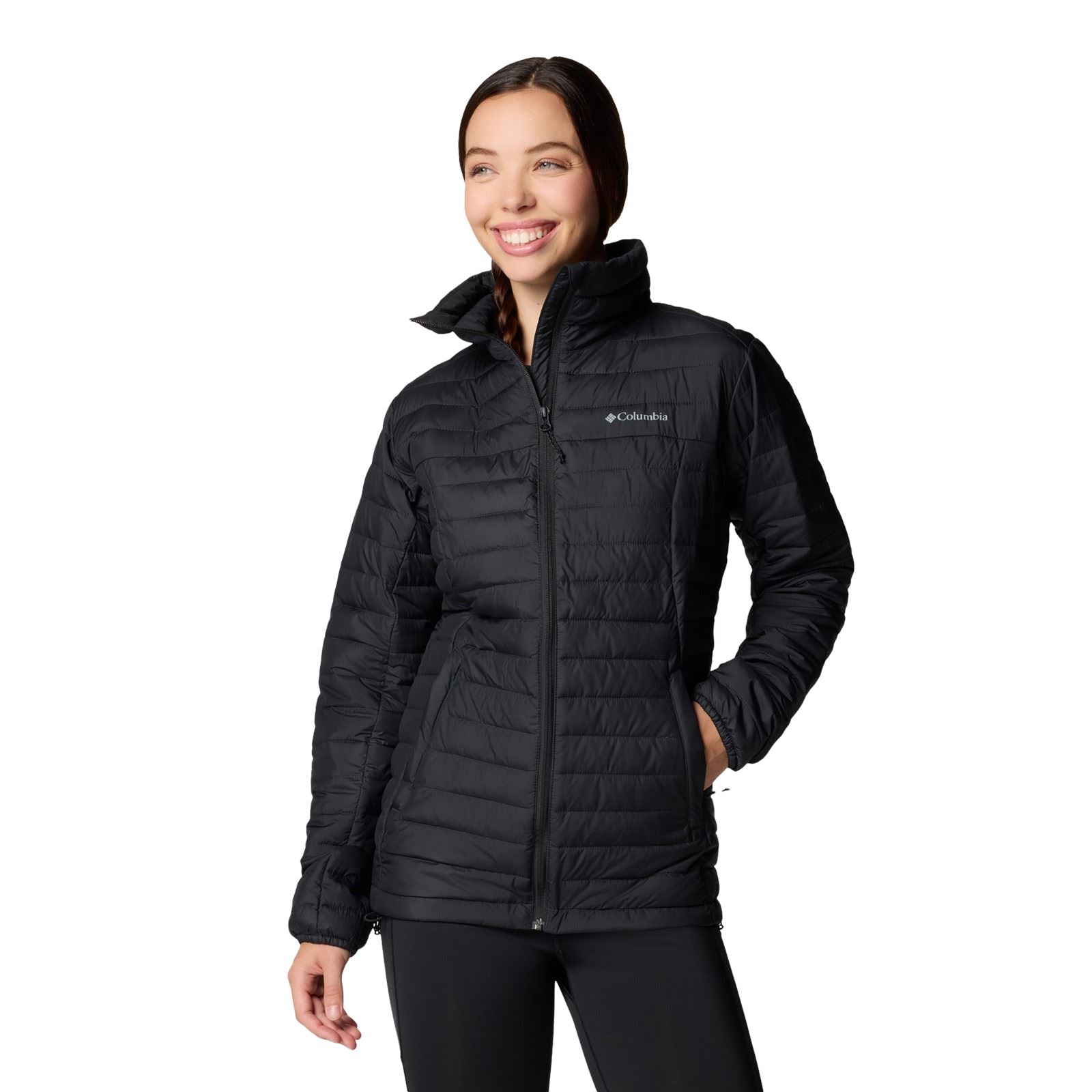 Columbia Silver Falls II Full Zip Jacket Vestes Matelassées Noires Pour Femmes