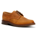 Chapman & Moore Plain Derby Country Chaussures En Cuir Pour Hommes Brunes À Lacets