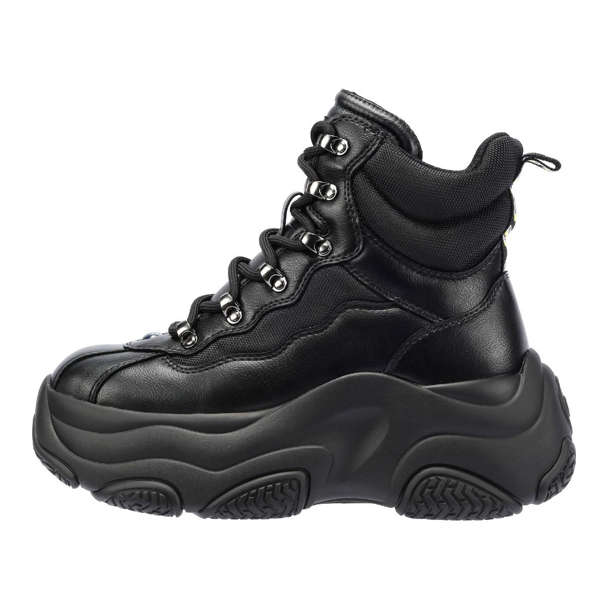 Buffalo Prowler Hike Hi bottes noires pour femmes