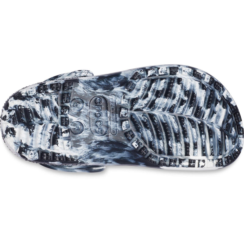 Crocs Marble Crocs Marble Sabots blancs/noirs en thermoplastique