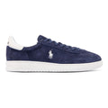 Ralph Lauren Bedford Baskets En Daim Bleu