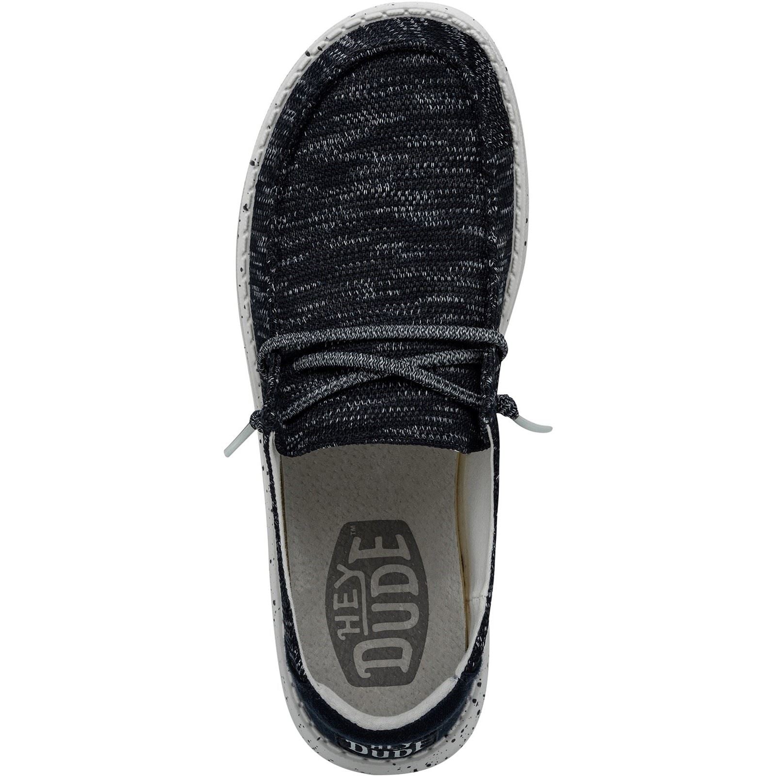 HEYDUDE Wendy Sox Mocassins Bleu Marine Pour Femmes
