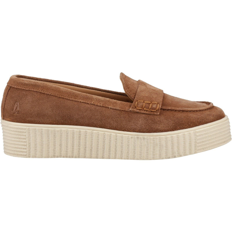 Hush Puppies Tamara Femmes Suède Mocassins Beige