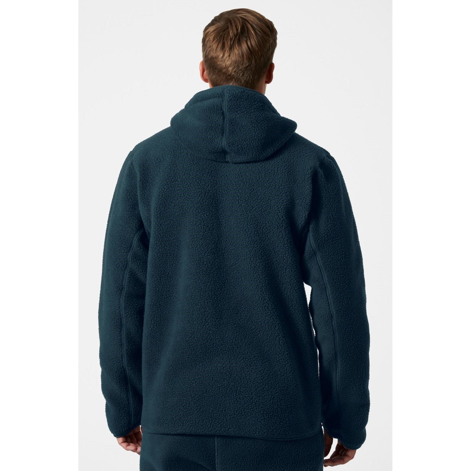 Helly Hansen Workwear Heritage Pile Hoodie Veste En Polaire Bleue Pour Homme