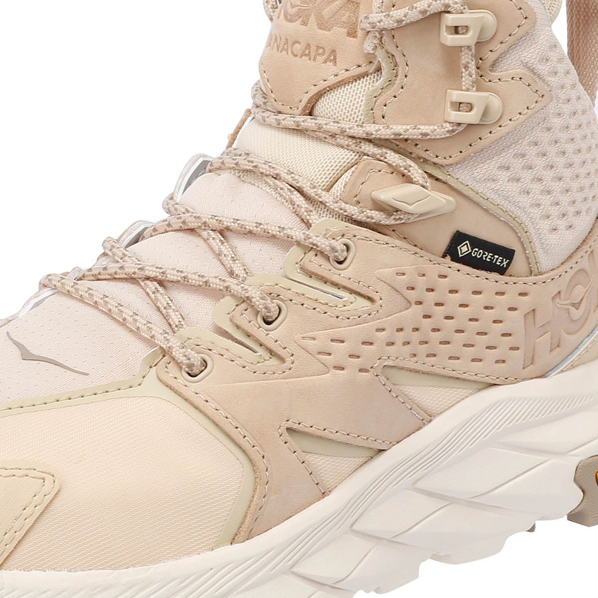 Hoka Anacapa Mid GTX Baskets Pour Femmes Anacapa Mid Gore-Tex En Sable Changeant / Eggnog
