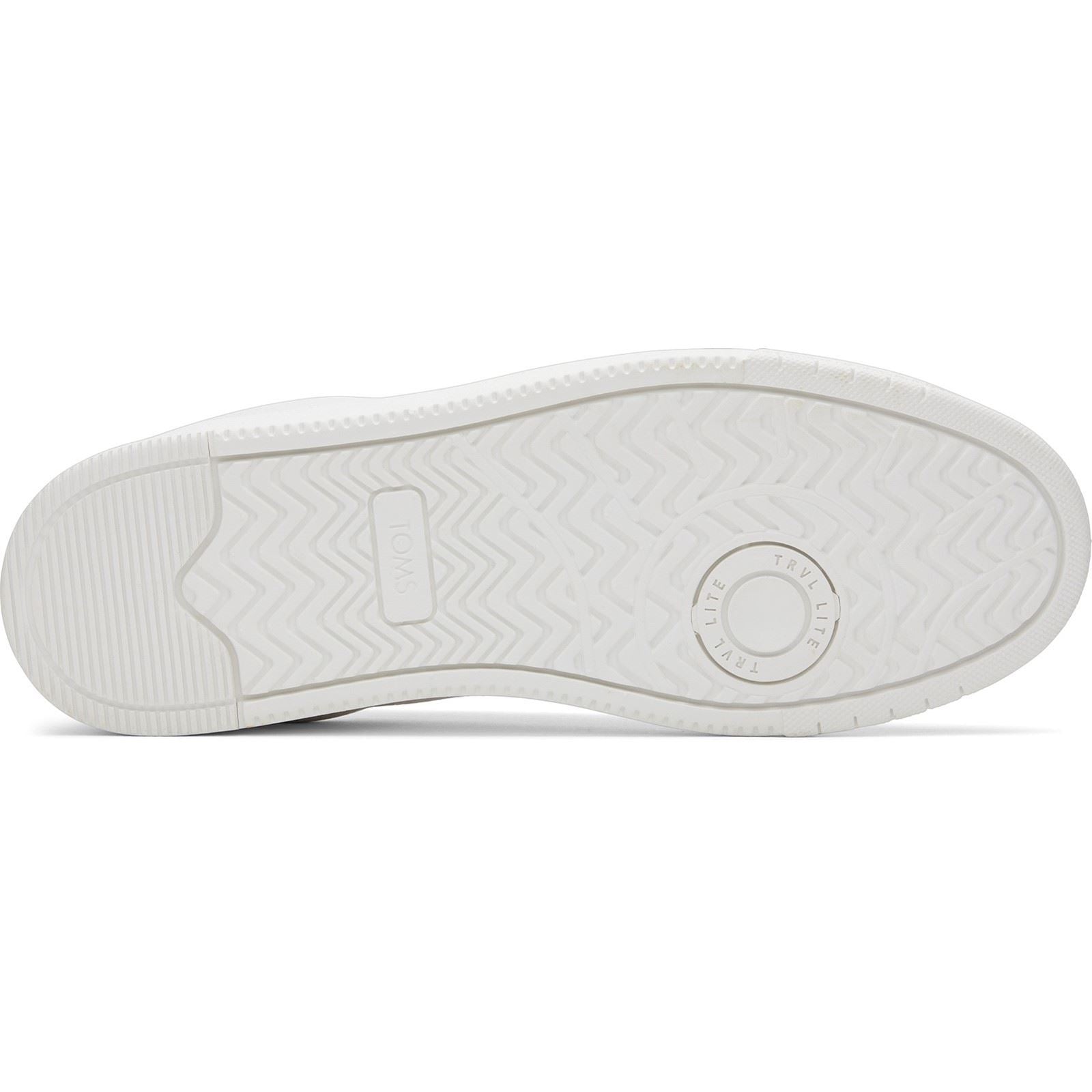 TOMS TRVL LITE 2.0 Low Baskets Blanches En Cuir Pour Hommes