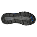 Skechers Respected Elgin Chaussures Mocassins Noires En Cuir Pour Hommes