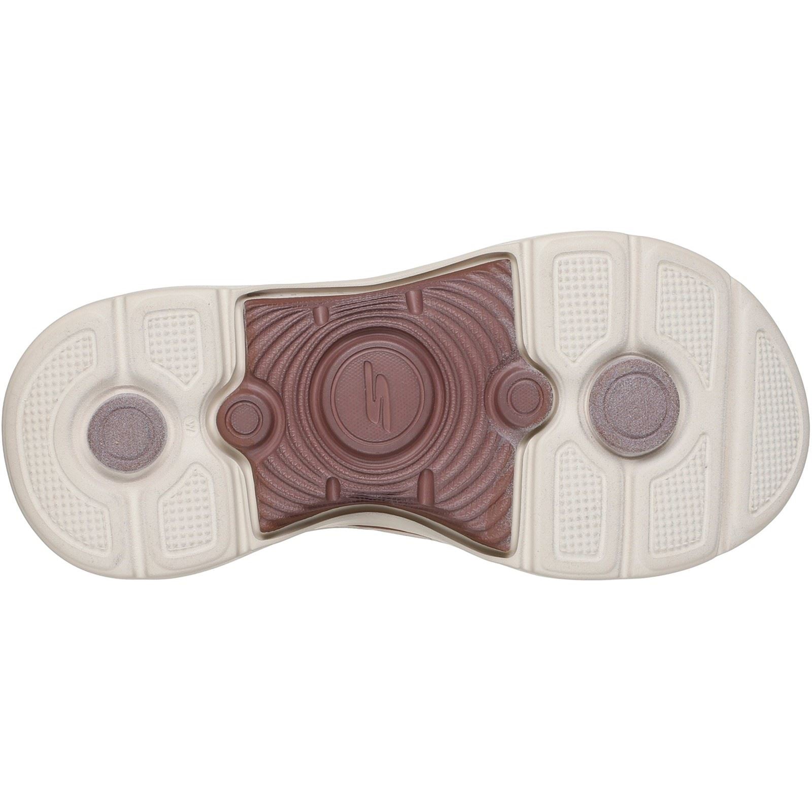 Skechers Go Walk Arch Fit 2.0 Sandales Marron Pour Femmes En Textile