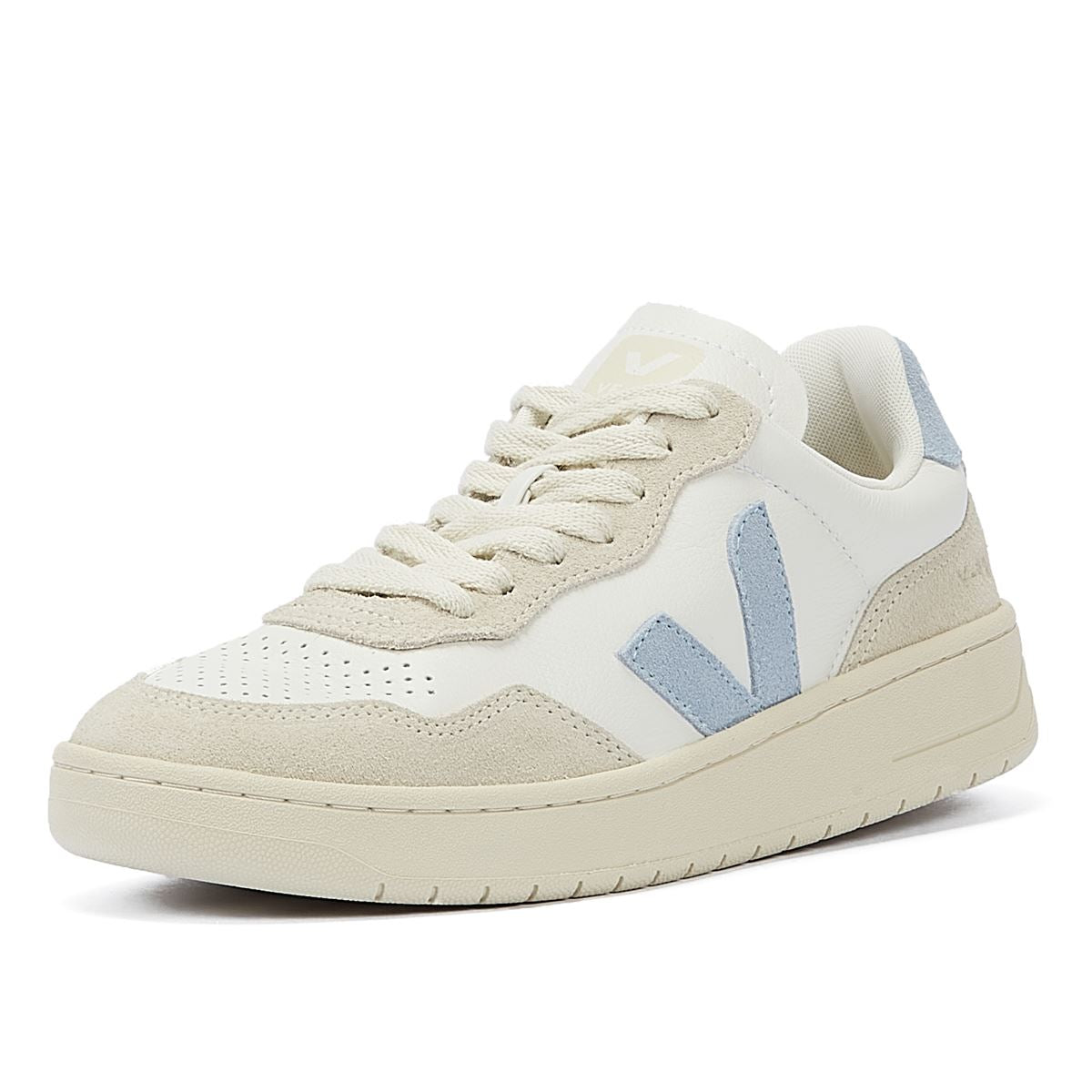 Veja V-90 Pour Femmes Extra Blanc/Bleu En Acier Sneakers