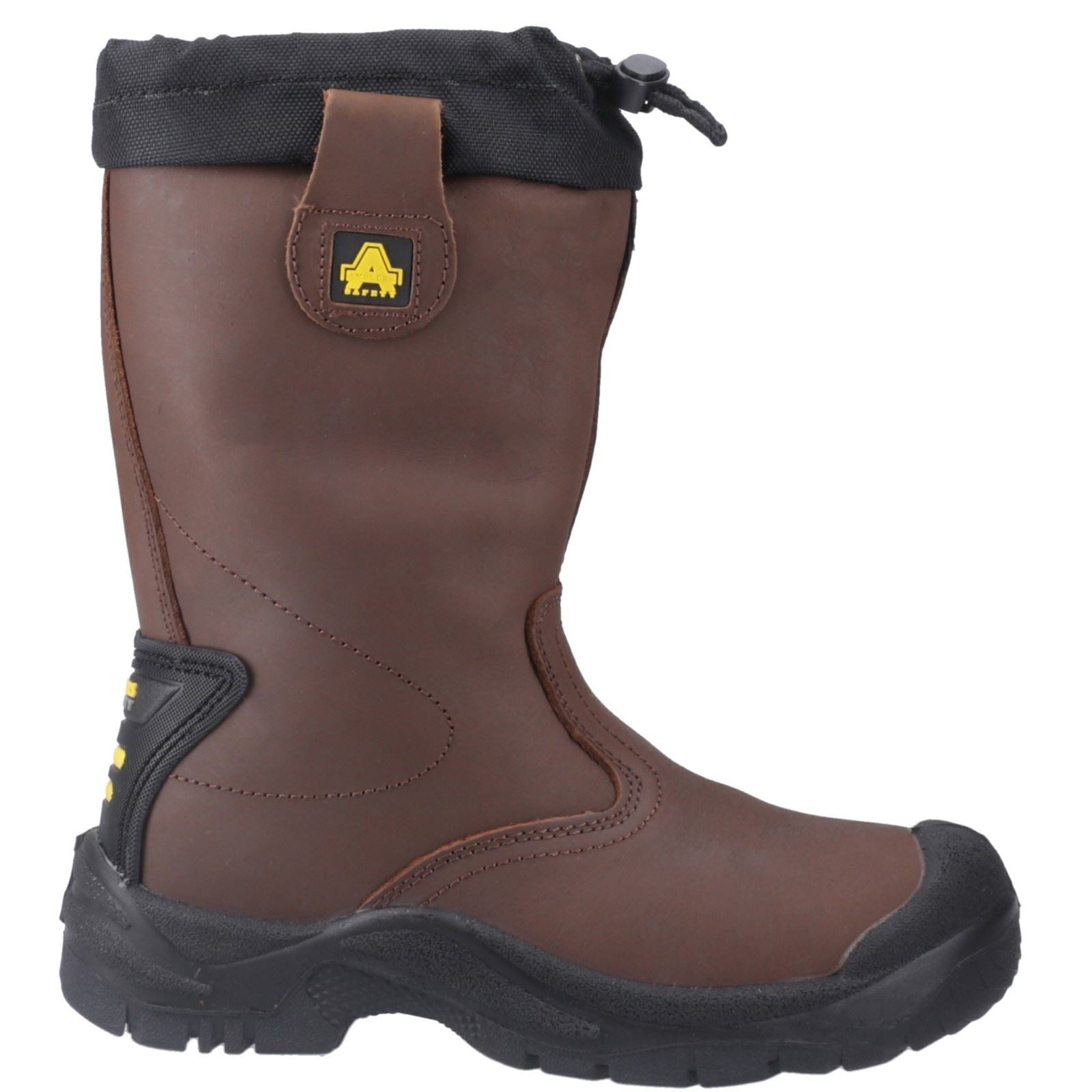 Amblers Safety  Bottes De Sécurité En Cuir Marron Fs245