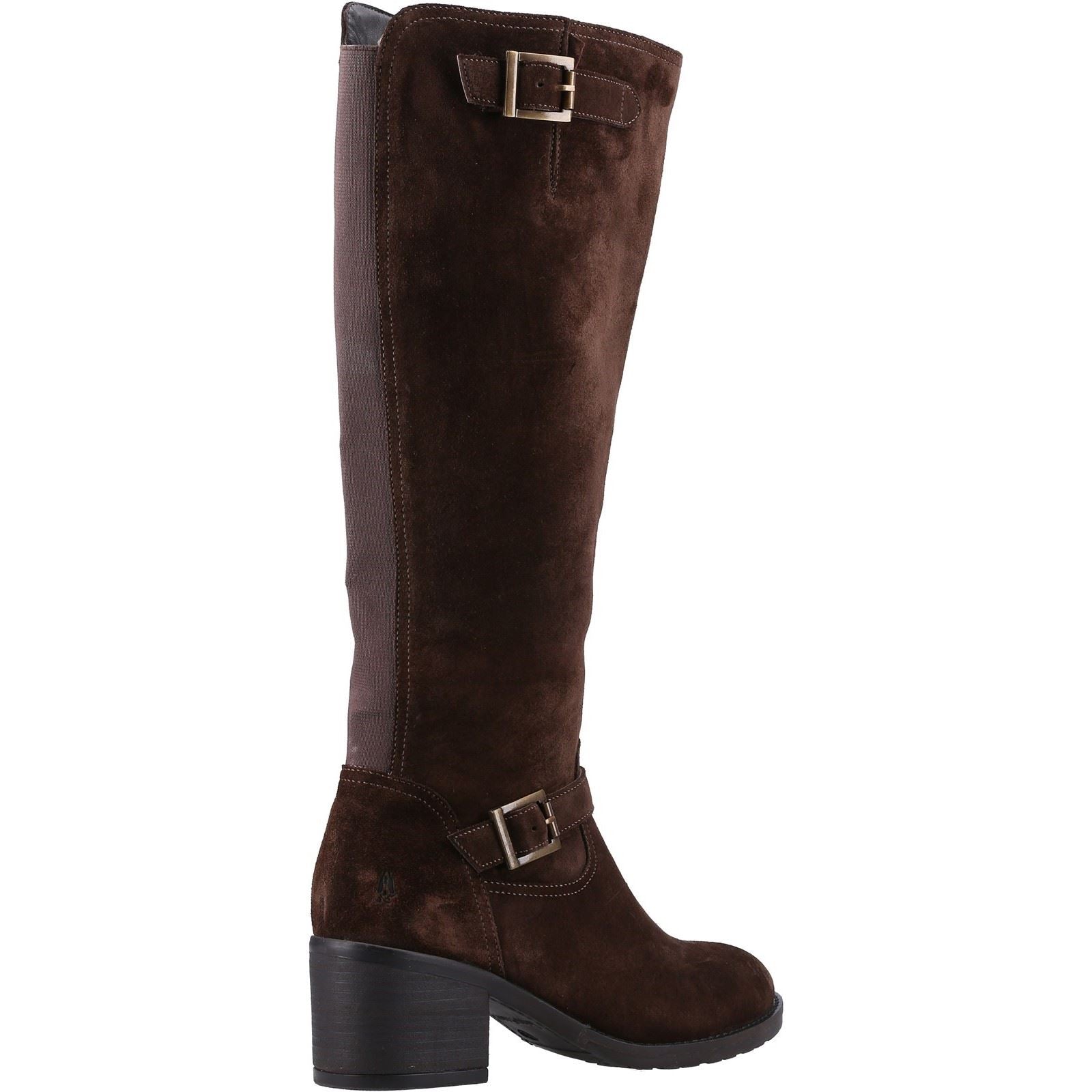 Hush Puppies Heidi Bottes En Daim Marron Pour Femmes