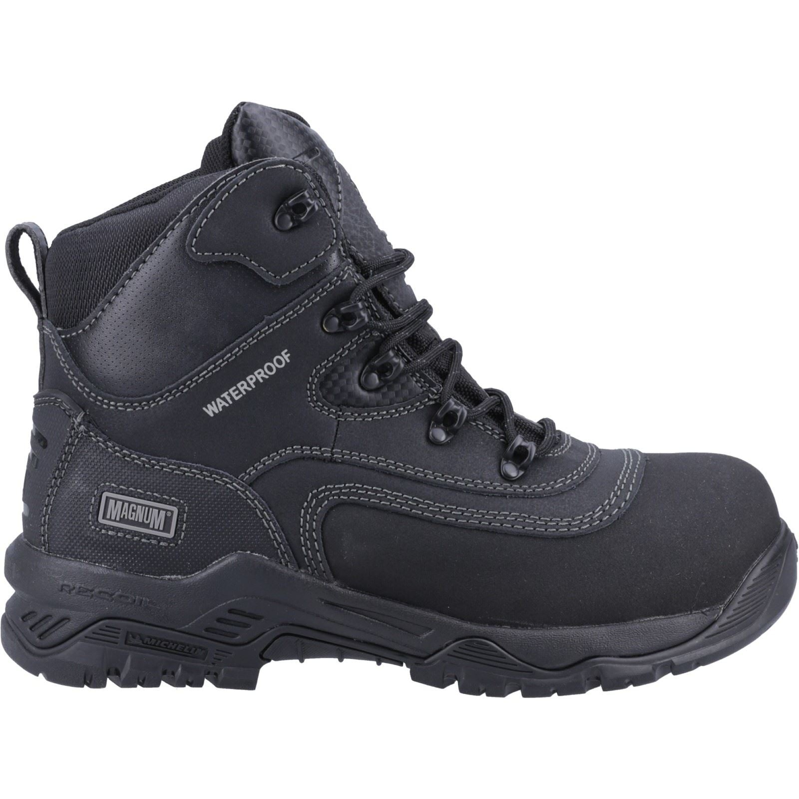 Magnum  Bottes De Sécurité Synthétiques Noires Broadside 6.0 Wp